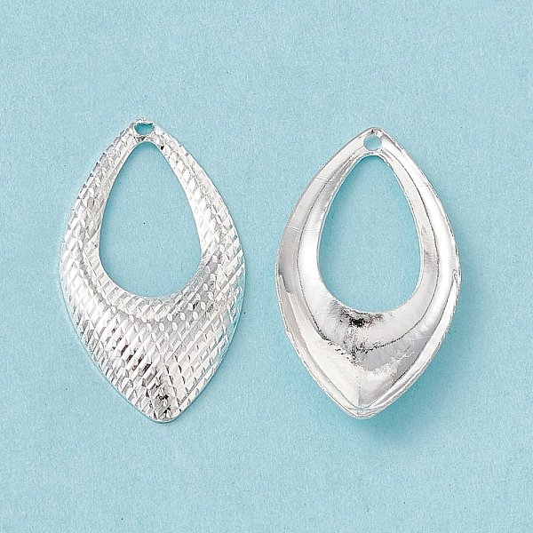 PandaHall Brass Pendants, Cadmium Free & Lead Free, Teardrop Charm, 925 Sterling Silver Plated, 23.5x13x2mm, Hole: 1mm Brass Teardrop
PandaHall Brass Pendants, Cadmium Free & Lead Free, Teardrop Charm, 925 Sterling Silver Plated, 23.5x13x2mm, Hole: 1mm Brass Teardrop