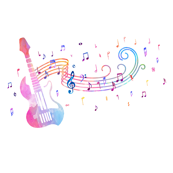 PandaHall PVC Wall Stickers, Wall Decoration, Musical Note Pattern, 390x1180mm PVC Musical Note
PandaHall PVC Wall Stickers, Wall Decoration, Musical Note Pattern, 390x1180mm PVC Musical Note