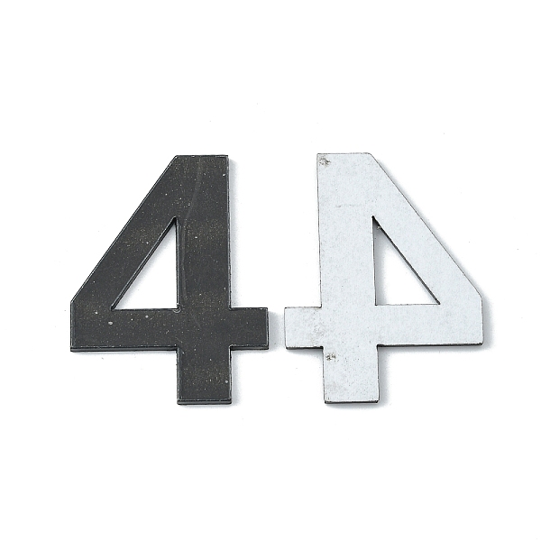 PandaHall Acrylic Mirror Wall Stickers, with Adhesive Back, Number, Black, Num.4, 48mm Acrylic Number Black
PandaHall Acrylic Mirror Wall Stickers, with Adhesive Back, Number, Black, Num.4, 48mm Acrylic Number Black