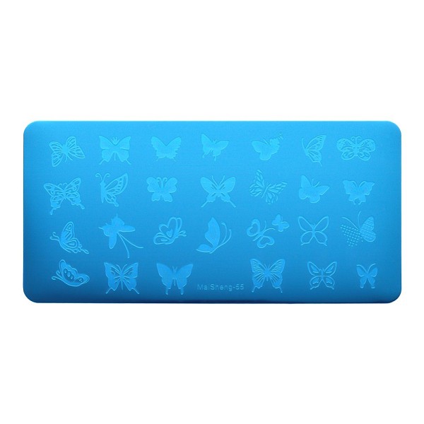 PandaHall Stainless Steel Nail Art Templates Stamping Plate Set, Nail Image Templates, Rectangle Manicure Template Kit, Butterfly Pattern...
PandaHall Stainless Steel Nail Art Templates Stamping Plate Set, Nail Image Templates, Rectangle Manicure Template Kit, Butterfly Pattern...