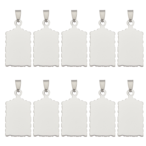 PandaHall BENECREAT Rectangle 304 Stainless Steel Stamping Blank Tag Pendants, One Side Polishing, Stainless Steel Color, 38x20x1mm, Hole...
PandaHall BENECREAT Rectangle 304 Stainless Steel Stamping Blank Tag Pendants, One Side Polishing, Stainless Steel Color, 38x20x1mm, Hole...
