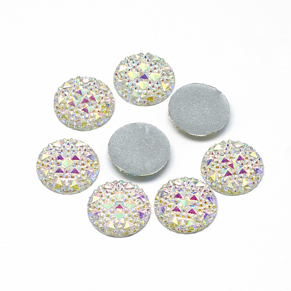 PandaHall Resin Cabochons, Bottom Silver Plated, Half Round/Dome, White, 18x3.5mm Resin Half Round White
PandaHall Resin Cabochons, Bottom Silver Plated, Half Round/Dome, White, 18x3.5mm Resin Half Round White