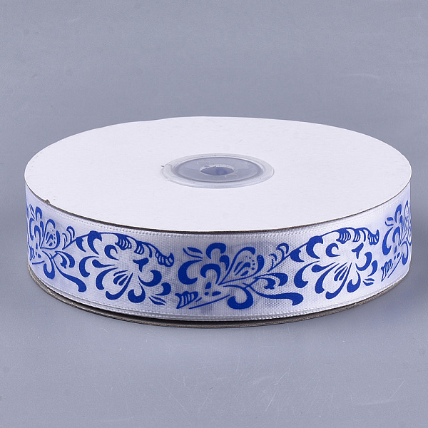 PandaHall Single Face Satin Ribbon, Polyester Ribbon, Flower Pattern, Cornflower Blue, 1 inch(25mm), about 50yards/roll(45.72m/roll)...
PandaHall Single Face Satin Ribbon, Polyester Ribbon, Flower Pattern, Cornflower Blue, 1 inch(25mm), about 50yards/roll(45.72m/roll)...