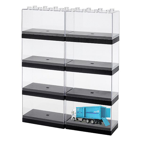 PandaHall Plastic Mold Presentation Boxes, with Black Base, for Car Toy Storage, Rectangle, Clear, Finished Product: 9.5x4.75x6.3cm, about...
PandaHall Plastic Mold Presentation Boxes, with Black Base, for Car Toy Storage, Rectangle, Clear, Finished Product: 9.5x4.75x6.3cm, about...