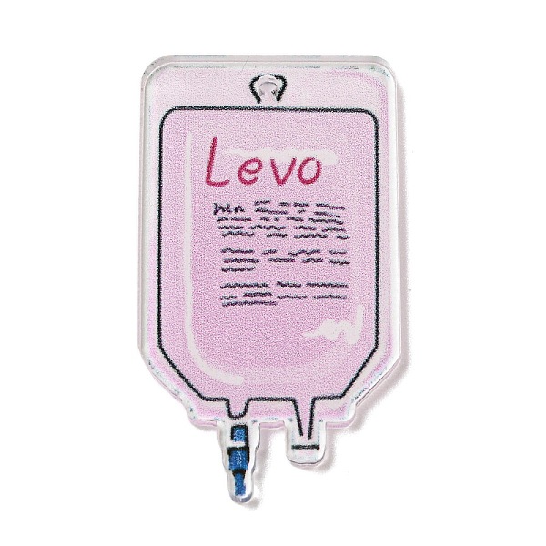 PandaHall Printed Transparent Acrylic Pendants, Physic Liquor, 39.5x22.5x2mm, Hole: 1.5mm Acrylic Others Purple
PandaHall Printed Transparent Acrylic Pendants, Physic Liquor, 39.5x22.5x2mm, Hole: 1.5mm Acrylic Others Purple