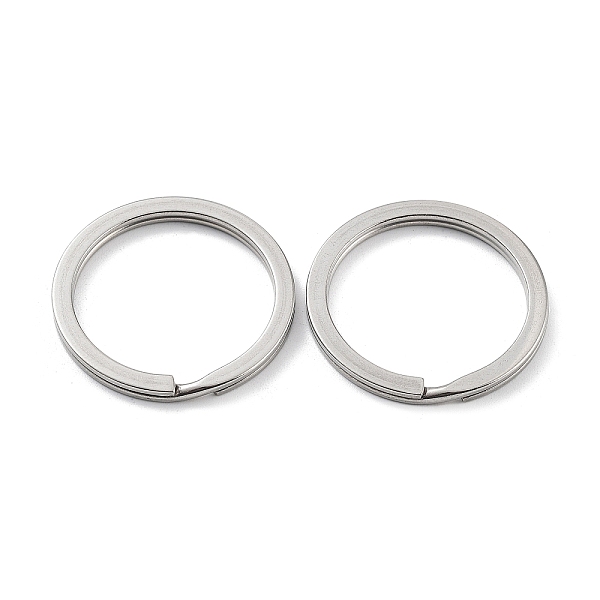 PandaHall 304 Stainless Steel Split Key Rings, Keychain Clasp Findings, Stainless Steel Color, 28x2mm, Single Wire: 1mm 304 Stainless Steel...
PandaHall 304 Stainless Steel Split Key Rings, Keychain Clasp Findings, Stainless Steel Color, 28x2mm, Single Wire: 1mm 304 Stainless Steel...