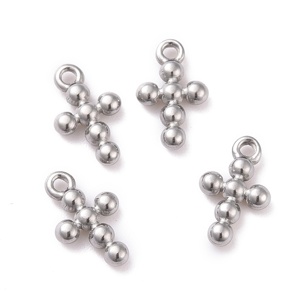 PandaHall 304 Stainless Steel Charms, Cross, Stainless Steel Color, 12.5x7.5x2mm, Hole: 1.2mm 304 Stainless Steel Cross
PandaHall 304 Stainless Steel Charms, Cross, Stainless Steel Color, 12.5x7.5x2mm, Hole: 1.2mm 304 Stainless Steel Cross