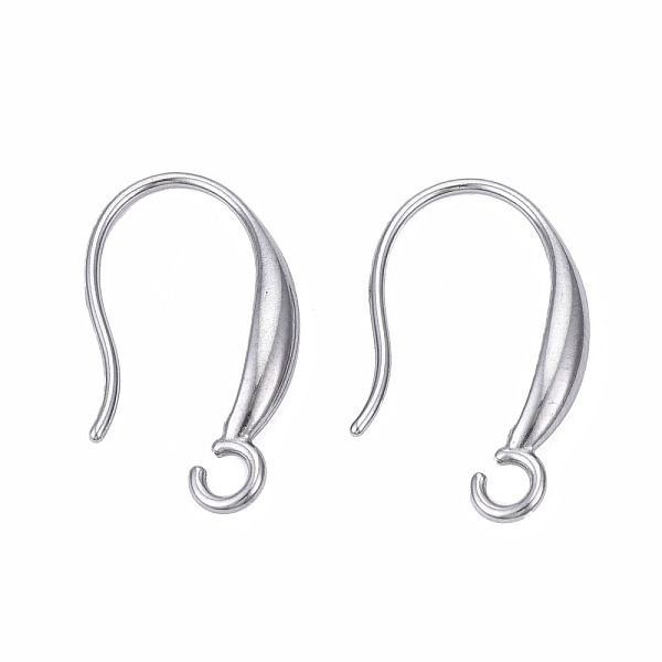 PandaHall 316 Surgical Stainless Steel Hooks, with Horizontal Loop, Ear Wire, Stainless Steel Color, 12x19mm, Hole: 2mm, 21 Gauge, Pin...
PandaHall 316 Surgical Stainless Steel Hooks, with Horizontal Loop, Ear Wire, Stainless Steel Color, 12x19mm, Hole: 2mm, 21 Gauge, Pin...