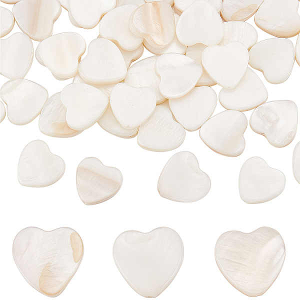 PandaHall SUNNYCLUE 2 Strands Natural Freshwater Shell Beads Strands, Heart, Seashell Color, 13x12.5x3mm, Hole: 1mm, about 30pcs/strand...
PandaHall SUNNYCLUE 2 Strands Natural Freshwater Shell Beads Strands, Heart, Seashell Color, 13x12.5x3mm, Hole: 1mm, about 30pcs/strand...