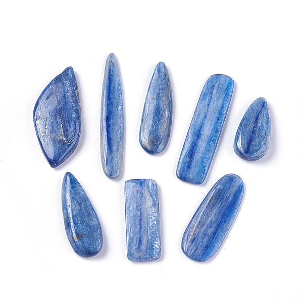 PandaHall Natural Kyanite/Cyanite/Disthene Cabochons, Nuggets, 29.5~58.5x10~20.5x3.5~6.5mm Kyanite Nuggets
PandaHall Natural Kyanite/Cyanite/Disthene Cabochons, Nuggets, 29.5~58.5x10~20.5x3.5~6.5mm Kyanite Nuggets