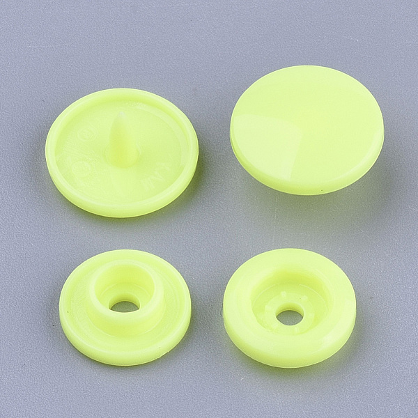 PandaHall Resin Snap Fasteners, Raincoat Buttons, Flat Round, Light Yellow, Cap: 12x6.5mm, Pin: 2mm, Stud: 10.5x3.5mm, Hole: 2mm, Socket...
PandaHall Resin Snap Fasteners, Raincoat Buttons, Flat Round, Light Yellow, Cap: 12x6.5mm, Pin: 2mm, Stud: 10.5x3.5mm, Hole: 2mm, Socket...