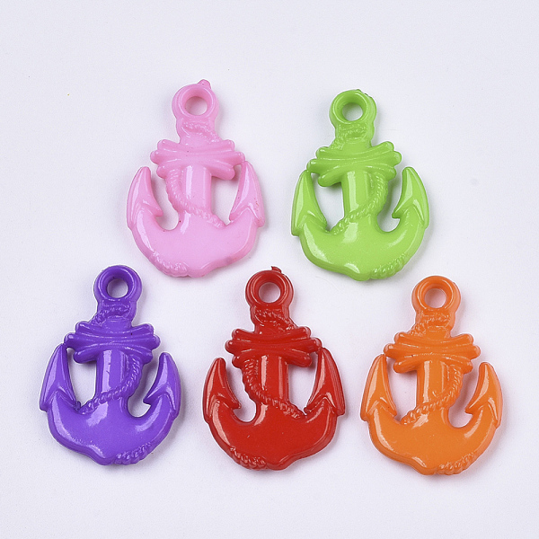 PandaHall Opaque Acrylic Pendants, Anchor, Mixed Color, 28.5x19x4mm, Hole: 3mm, about 570pcs/500g Acrylic Anchor & Helm Multicolor
PandaHall Opaque Acrylic Pendants, Anchor, Mixed Color, 28.5x19x4mm, Hole: 3mm, about 570pcs/500g Acrylic Anchor & Helm Multicolor