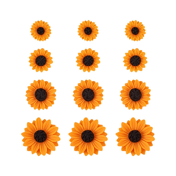 PandaHall Craftdady 100Pcs 4 Style Resin Cabochons, Sunflower, Mixed Color, 25pcs/style Resin Flower Multicolor
PandaHall Craftdady 100Pcs 4 Style Resin Cabochons, Sunflower, Mixed Color, 25pcs/style Resin Flower Multicolor