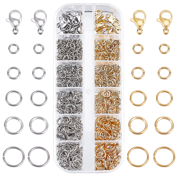 PandaHall 304 Stainless Steel Open Jump Rings, Golden & Stainless Steel Color, 4x0.8mm, Inner Diameter: about 3mm 304 Stainless Steel
PandaHall 304 Stainless Steel Open Jump Rings, Golden & Stainless Steel Color, 4x0.8mm, Inner Diameter: about 3mm 304 Stainless Steel