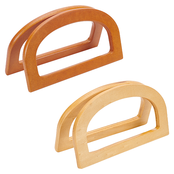 PandaHall WADORN 4Pcs 2 Colors Wooden D-Shaped Bag Handles, Purse Replacement Part, Mixed Color, 9.3x16.5x0.85cm, Inner Diameter: 6x13.2cm..., Multicolor
PandaHall WADORN 4Pcs 2 Colors Wooden D-Shaped Bag Handles, Purse Replacement Part, Mixed Color, 9.3x16.5x0.85cm, Inner Diameter: 6x13.2cm..., Multicolor