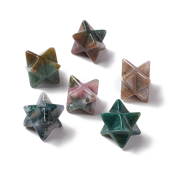 PandaHall Natural Agate Beads, No Hole, Carved, Merkaba Star, 13x13.5mm Natural Agate Star
PandaHall Natural Agate Beads, No Hole, Carved, Merkaba Star, 13x13.5mm Natural Agate Star