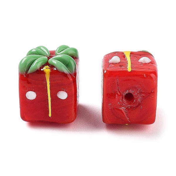 PandaHall Christmas Gift Box Handmade Lampwork Beads, Red, 14x12x14mm, Hole: 1.8mm Lampwork Box Red
PandaHall Christmas Gift Box Handmade Lampwork Beads, Red, 14x12x14mm, Hole: 1.8mm Lampwork Box Red
