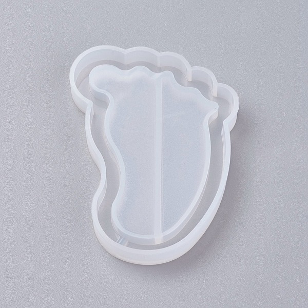 PandaHall Shaker Mold, DIY Quicksand Jewelry Silicone Molds, Resin Casting Molds, For UV Resin, Epoxy Resin Jewelry Making, Foot, White...
PandaHall Shaker Mold, DIY Quicksand Jewelry Silicone Molds, Resin Casting Molds, For UV Resin, Epoxy Resin Jewelry Making, Foot, White...