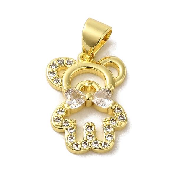 PandaHall Brass Micro Pave Clear Cubic Zirconia Pendants, Bear Charms, Real 18K Gold Plated, 16x11.5x3mm, Hole: 5x3.5mm Brass+Cubic Zirconia...
PandaHall Brass Micro Pave Clear Cubic Zirconia Pendants, Bear Charms, Real 18K Gold Plated, 16x11.5x3mm, Hole: 5x3.5mm Brass+Cubic Zirconia...