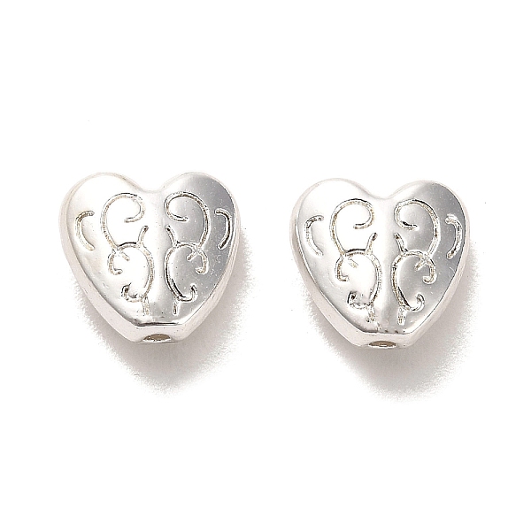 PandaHall Alloy Beads, Long-Lasting Plated, Heart Charms, Silver, 10x10.5x5mm, Hole: 1.5mm Alloy Heart
PandaHall Alloy Beads, Long-Lasting Plated, Heart Charms, Silver, 10x10.5x5mm, Hole: 1.5mm Alloy Heart