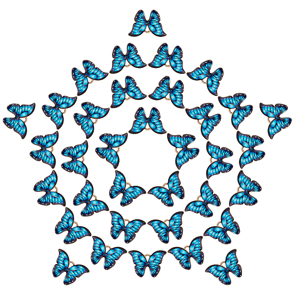 PandaHall SUNNYCLUE Printed Alloy Pendants with Enamel, Lead Free & Cadmium Free, Butterfly Shape, Light Gold, Royal Blue, 15.5x22x2mm, Hole...
PandaHall SUNNYCLUE Printed Alloy Pendants with Enamel, Lead Free & Cadmium Free, Butterfly Shape, Light Gold, Royal Blue, 15.5x22x2mm, Hole...