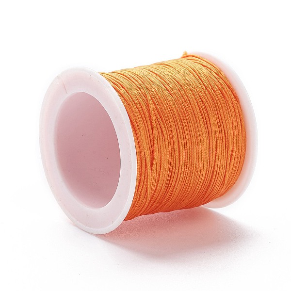 PandaHall Braided Nylon Thread, DIY Material for Jewelry Making, Dark Orange, 0.8mm, 100yards/roll Nylon
PandaHall Braided Nylon Thread, DIY Material for Jewelry Making, Dark Orange, 0.8mm, 100yards/roll Nylon