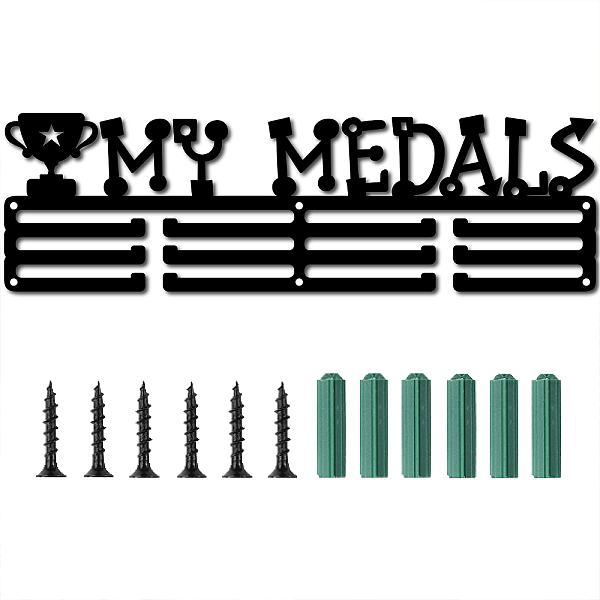 PandaHall CREATCABIN Medal Holder Sport My Medals Display Stand Wall Mount Hanger Decor Stainless Steel Hanging Over 60 Medals for Home...
PandaHall CREATCABIN Medal Holder Sport My Medals Display Stand Wall Mount Hanger Decor Stainless Steel Hanging Over 60 Medals for Home...