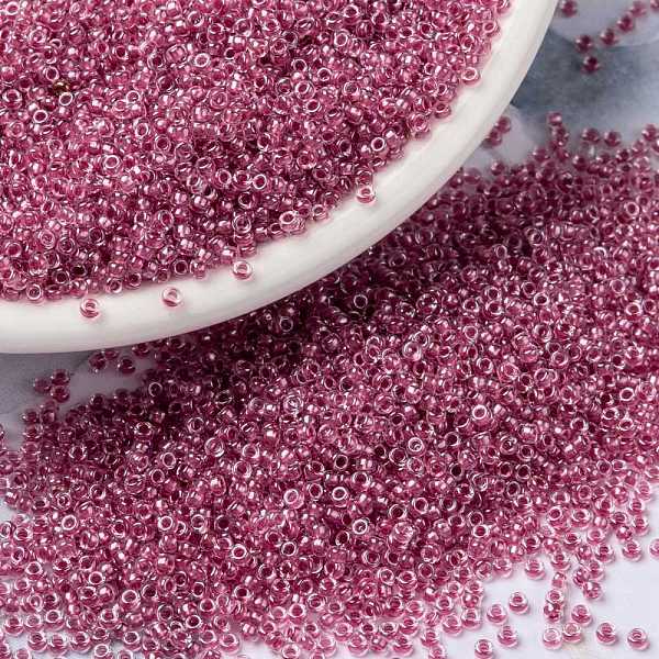 PandaHall MIYUKI Round Rocailles Beads, Japanese Seed Beads, (RR1132) Inside Dyed Berry, 15/0, 1.5mm, Hole: 0.7mm, about 27777pcs/50g Glass..., Pink
PandaHall MIYUKI Round Rocailles Beads, Japanese Seed Beads, (RR1132) Inside Dyed Berry, 15/0, 1.5mm, Hole: 0.7mm, about 27777pcs/50g Glass..., Pink