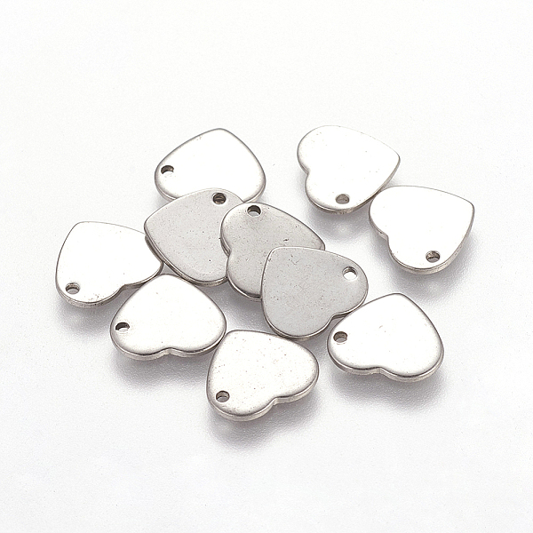 PandaHall Handmade Gifts Ideas for Valentines Day 201 Stainless Steel Stamping Blank Tag Pendants, Heart, 11x10x0.6mm, Hole: 1mm 201...
PandaHall Handmade Gifts Ideas for Valentines Day 201 Stainless Steel Stamping Blank Tag Pendants, Heart, 11x10x0.6mm, Hole: 1mm 201...