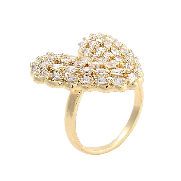 PandaHall Clear Cubic Zirconia Finger Rings, Heart Brass Finger Rings for Women, Golden, Inner Diameter: 16mm Brass+Cubic Zirconia Heart...
PandaHall Clear Cubic Zirconia Finger Rings, Heart Brass Finger Rings for Women, Golden, Inner Diameter: 16mm Brass+Cubic Zirconia Heart...