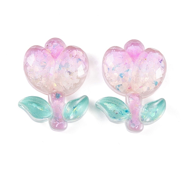 PandaHall Transparent Epoxy Resin Flower Decoden Cabochons, with Glitter Powder, Pearl Pink, 23.5x17.5x5mm Epoxy Resin Flower
PandaHall Transparent Epoxy Resin Flower Decoden Cabochons, with Glitter Powder, Pearl Pink, 23.5x17.5x5mm Epoxy Resin Flower