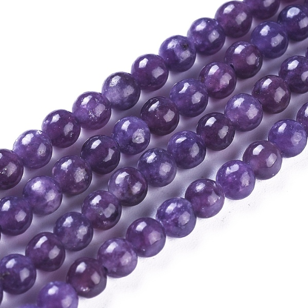 PandaHall Natural Lepidolite/Purple Mica Stone Beads Strands, Round, 6mm, Hole: 1mm, about 59pcs/strand, 15.12 inch(38.4cm) Lepidolite Round
PandaHall Natural Lepidolite/Purple Mica Stone Beads Strands, Round, 6mm, Hole: 1mm, about 59pcs/strand, 15.12 inch(38.4cm) Lepidolite Round