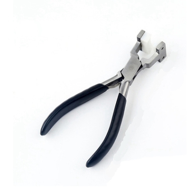 PandaHall Carbon Steel Nylon Jaw Jewelry Pliers, Plastic Handle, for Jewelry Making, Black, 5-7/8 inch(15cm) Nylon Black
PandaHall Carbon Steel Nylon Jaw Jewelry Pliers, Plastic Handle, for Jewelry Making, Black, 5-7/8 inch(15cm) Nylon Black