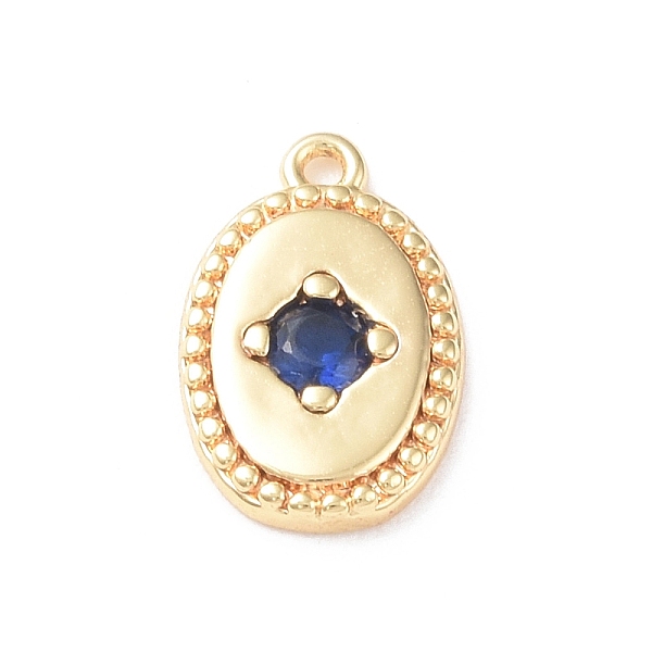 PandaHall Brass Charms, with Glass, Oval with Star Charm, Real 18K Gold Plated, Marine Blue, 12x8x2mm, Hole: 0.9mm Brass+Glass Oval
PandaHall Brass Charms, with Glass, Oval with Star Charm, Real 18K Gold Plated, Marine Blue, 12x8x2mm, Hole: 0.9mm Brass+Glass Oval