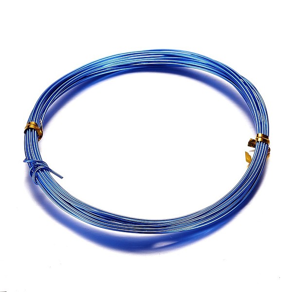PandaHall Round Aluminum Craft Wire, for Beading Jewelry Craft Making, Blue, 18 Gauge, 1mm, 10m/roll(32.8 Feet/roll) Aluminum Round Blue
PandaHall Round Aluminum Craft Wire, for Beading Jewelry Craft Making, Blue, 18 Gauge, 1mm, 10m/roll(32.8 Feet/roll) Aluminum Round Blue