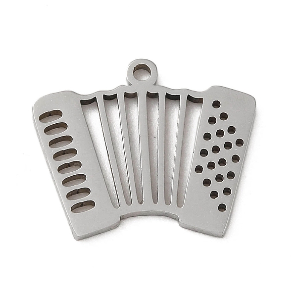 PandaHall 5Pcs 201 Stainless Steel Pendants, Laser Cut, Organ Charm, Stainless Steel Color, 13.5x16x1mm, Hole: 1.2mm 201 Stainless Steel...
PandaHall 5Pcs 201 Stainless Steel Pendants, Laser Cut, Organ Charm, Stainless Steel Color, 13.5x16x1mm, Hole: 1.2mm 201 Stainless Steel...