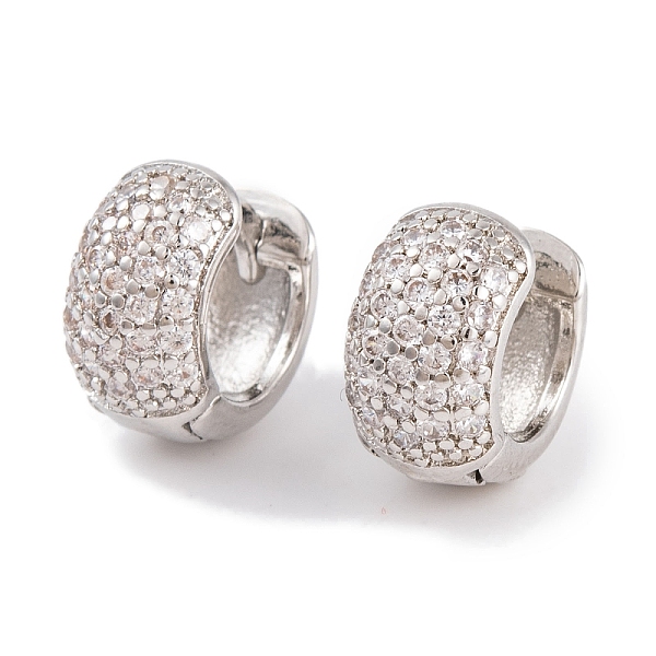 PandaHall Rack Plating Brass Cubic Zirconia Earrings, Cadmium Free & Lead Free, Long-Lasting Plated, Chunky CZ Shape, Hoop Earrings..., Clear
PandaHall Rack Plating Brass Cubic Zirconia Earrings, Cadmium Free & Lead Free, Long-Lasting Plated, Chunky CZ Shape, Hoop Earrings..., Clear