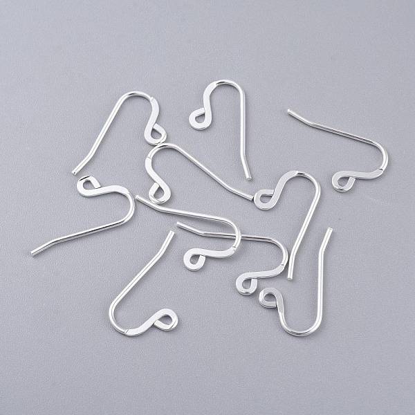 PandaHall 304 Stainless Steel French Earring Hooks, Flat Earring Hooks, Ear Wire, Silver, 12x22x1mm, Hole: 1.5x1mm, 18 Gauge, Pin: 1mm 304...
PandaHall 304 Stainless Steel French Earring Hooks, Flat Earring Hooks, Ear Wire, Silver, 12x22x1mm, Hole: 1.5x1mm, 18 Gauge, Pin: 1mm 304...