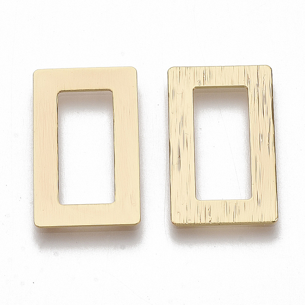 PandaHall Brass Linking Rings, Nickel Free, Rectangle, Real 18K Gold Plated, 22x13x1mm, Inner Diameter: 16x7mm Brass Rectangle
PandaHall Brass Linking Rings, Nickel Free, Rectangle, Real 18K Gold Plated, 22x13x1mm, Inner Diameter: 16x7mm Brass Rectangle