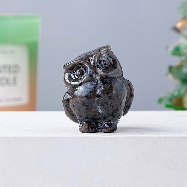 PandaHall Natural Syenite Carved Healing Owl Figurines, Reiki Energy Stone Display Decorations, 35x30mm Syenite Owl
PandaHall Natural Syenite Carved Healing Owl Figurines, Reiki Energy Stone Display Decorations, 35x30mm Syenite Owl
