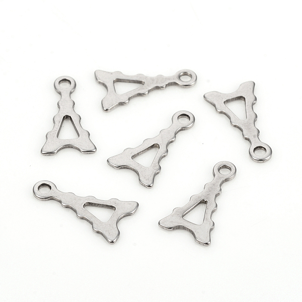 PandaHall 304 Stainless Steel Charms, Tower, Stainless Steel Color, 12.8x6.8x0.6mm, Hole: 1.4mm 304 Stainless Steel Building
PandaHall 304 Stainless Steel Charms, Tower, Stainless Steel Color, 12.8x6.8x0.6mm, Hole: 1.4mm 304 Stainless Steel Building