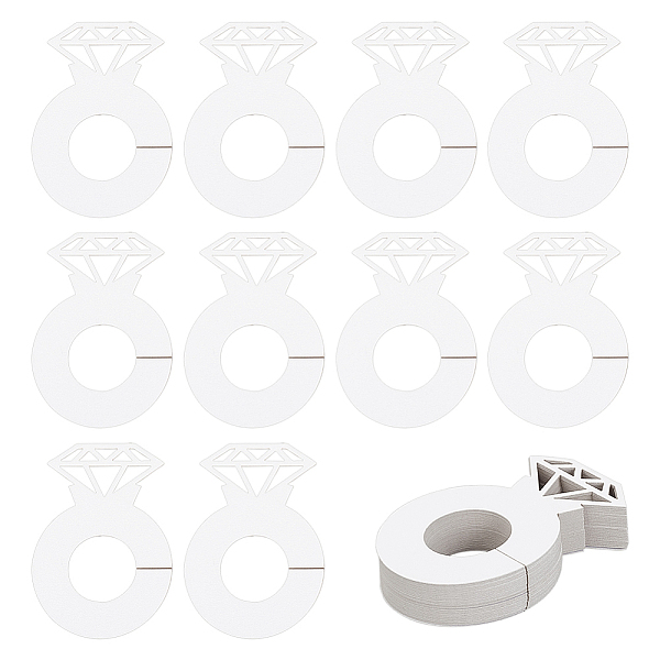 PandaHall Paper Diamond Ring Wine Glass Charms Tags, Wine Glass Markers, for Wedding, Restaurant, Birthday Party Decorations, White...
PandaHall Paper Diamond Ring Wine Glass Charms Tags, Wine Glass Markers, for Wedding, Restaurant, Birthday Party Decorations, White...