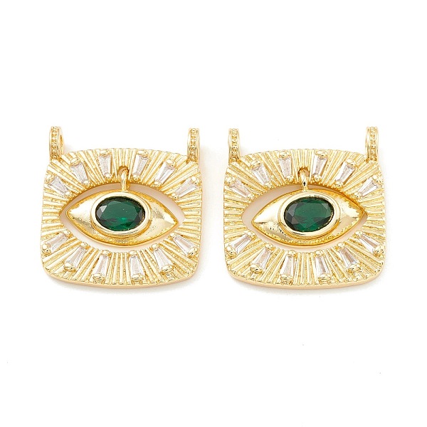 PandaHall Rack Plating Brass Cubic Zirconia Pendants, Cadmium Free & Nickel Free & Lead Free, Real 18K Gold Plated, Square, Lime Green...
PandaHall Rack Plating Brass Cubic Zirconia Pendants, Cadmium Free & Nickel Free & Lead Free, Real 18K Gold Plated, Square, Lime Green...