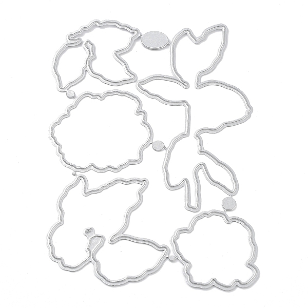 PandaHall Carbon Steel Cutting Dies Stencils, for DIY Scrapbooking, Photo Album, Decorative Embossing Paper Card, Stainless Steel Color...
PandaHall Carbon Steel Cutting Dies Stencils, for DIY Scrapbooking, Photo Album, Decorative Embossing Paper Card, Stainless Steel Color...