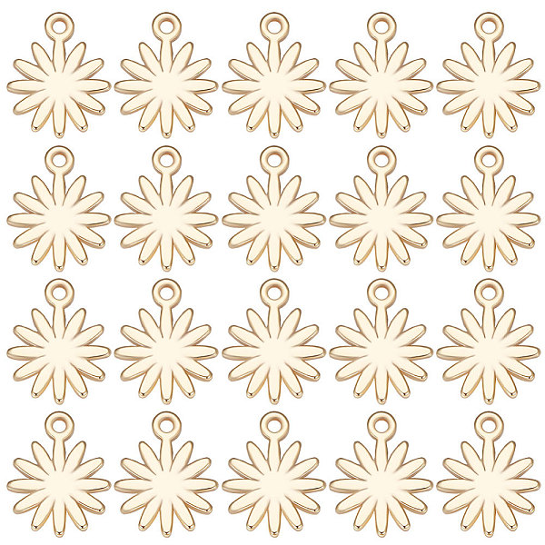 PandaHall Beebeecraft Brass Charms, Flower, Real 18K Gold Plated, 10x8x1mm, Hole: 1mm, 30pcs/box Brass Flower
PandaHall Beebeecraft Brass Charms, Flower, Real 18K Gold Plated, 10x8x1mm, Hole: 1mm, 30pcs/box Brass Flower