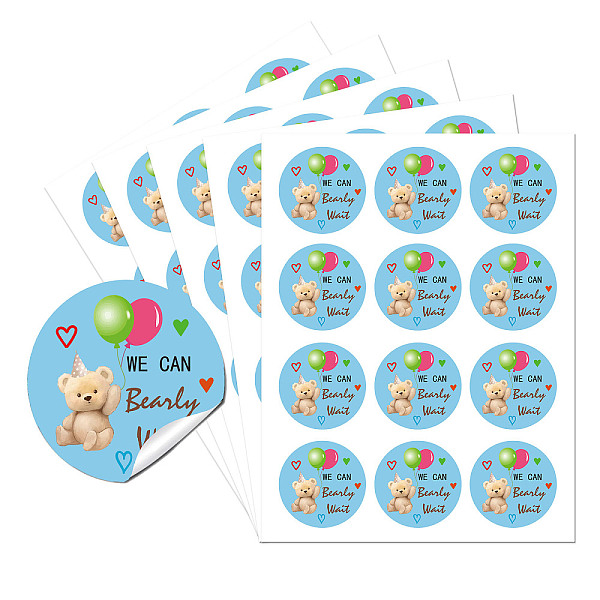 PandaHall 5 Sheets Round Dot PVC Waterproof Decorative Sticker Labels, Self Adhesive Car & Word Decals for Sealing Bag Decoration, Bear..., Multicolor
PandaHall 5 Sheets Round Dot PVC Waterproof Decorative Sticker Labels, Self Adhesive Car & Word Decals for Sealing Bag Decoration, Bear..., Multicolor