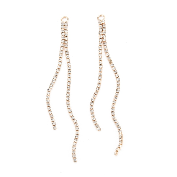 PandaHall Brass Micro Pave Clear Cubic Zirconia Tassel Pendants, Long-Lasting Plated, Rack Plating, Real 14K Gold Plated, 78x3x1.5mm, Hole..., White
PandaHall Brass Micro Pave Clear Cubic Zirconia Tassel Pendants, Long-Lasting Plated, Rack Plating, Real 14K Gold Plated, 78x3x1.5mm, Hole..., White