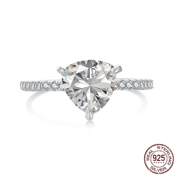 PandaHall Rhodium Plated 925 Sterling Silver Finger Rings, Birthstone Ring, with Ice Cut 8A Cubic Zirconia for Women, Triangle, Real...
PandaHall Rhodium Plated 925 Sterling Silver Finger Rings, Birthstone Ring, with Ice Cut 8A Cubic Zirconia for Women, Triangle, Real...
