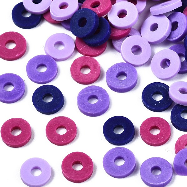 PandaHall Handmade Polymer Clay Beads, Heishi Beads, for DIY Jewelry Crafts Supplies, Disc/Flat Round, Medium Slate Blue, 6x1mm, Hole: 2mm...
PandaHall Handmade Polymer Clay Beads, Heishi Beads, for DIY Jewelry Crafts Supplies, Disc/Flat Round, Medium Slate Blue, 6x1mm, Hole: 2mm...