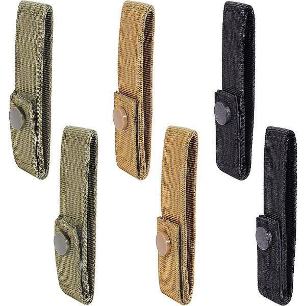 PandaHall BENECREAT 6 Pack 5 Inch Nylon Molle Strap 3 Colors Black & Yellow & Green Molle Webbing Straps, Attachment Snap Strap with Hook..., Multicolor
PandaHall BENECREAT 6 Pack 5 Inch Nylon Molle Strap 3 Colors Black & Yellow & Green Molle Webbing Straps, Attachment Snap Strap with Hook..., Multicolor